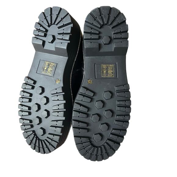 AZALEA WANG Attentive Bootie Women's 7.5 Silver Bling Combat Boots Glam Moto - Picture 8 of 9